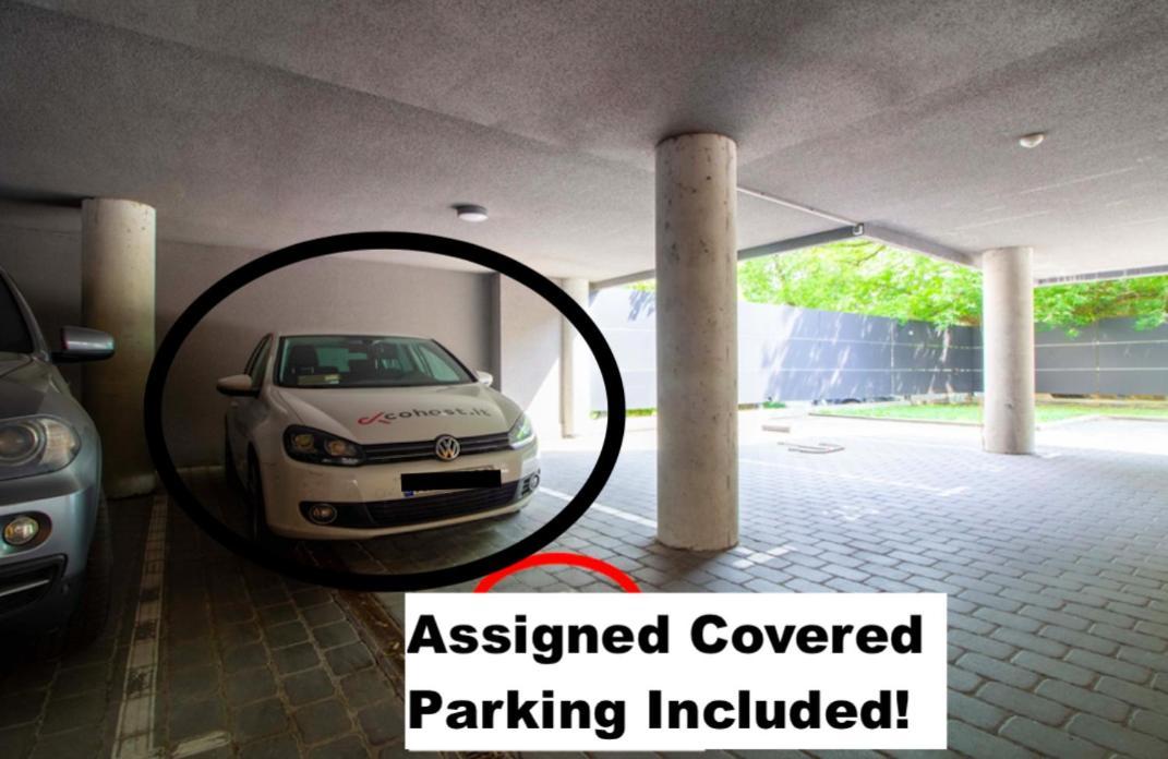 Cohost I Sunny Center Apt, Covered Parking, Balcony & Self Check-In كاوناس المظهر الخارجي الصورة
